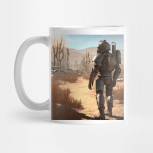 In the wasteland : small power-armour Mug